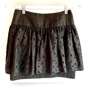 OPENING CEREMONY Embroidered Accent Mini Skirt - Small